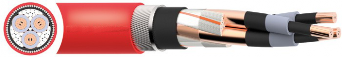 Cables de transmisión de cobre trenzados BS7835 industriales