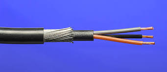 La SWA 3 quita el corazón al cable eléctrico acorazado, BS5467 XLPE galvanizó el alambre de acero suave de 2m m