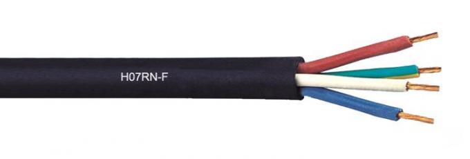 El arrastrarse resistente armonizado cable flexible de goma de la clase 5 del EPR H07RN-F