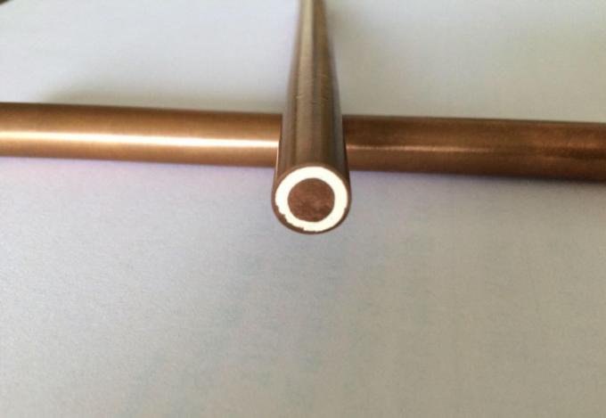 MICC tubo de cobre aislado mineral resistente del cable de la resistencia de fuego aislado
