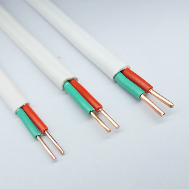 Mecanografíe a VVF JIS el cable de cableado fijado aislado PVC estándar del conductor sólido