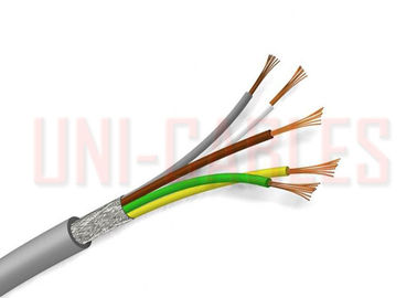 China Trenza total flexible del cobre del PVC de LiYCY del diámetro del cable de control del VDE 0812 del estruendo proveedor