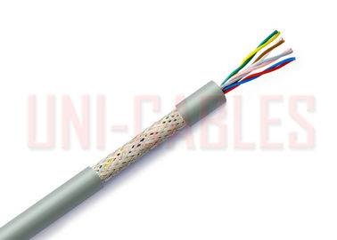 China Pares trenzados defendidos LiYCY flexibles grises del cable de control del IEC 60332 - 1 del EN de las BS - 2 proveedor
