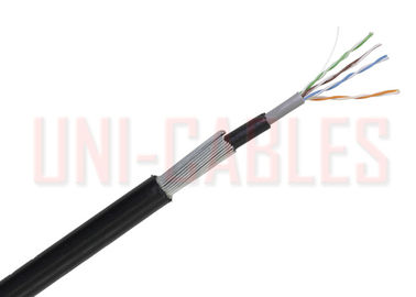 China Inmersión galvanizada cobre desnudo sólido acorazado atada con alambre acero externo del cable eléctrico de CAT5E proveedor
