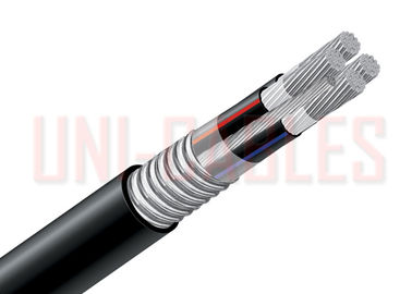 China 4 / Cable de transmisión del PVC del AL 600V XLPE de C, XHHW - tipo cable eléctrico de 2 AYA de la bujía métrica proveedor