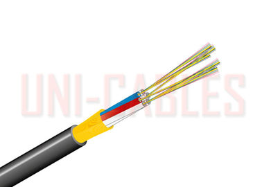 China Solo modo de ADSS 48 del cable de fribra óptica al aire libre de la base ADSS o fibras con varios modos de funcionamiento proveedor