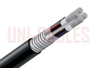 China 4 / Cable de transmisión del PVC del AL 600V XLPE de C, XHHW - tipo cable eléctrico de 2 AYA de la bujía métrica compañía