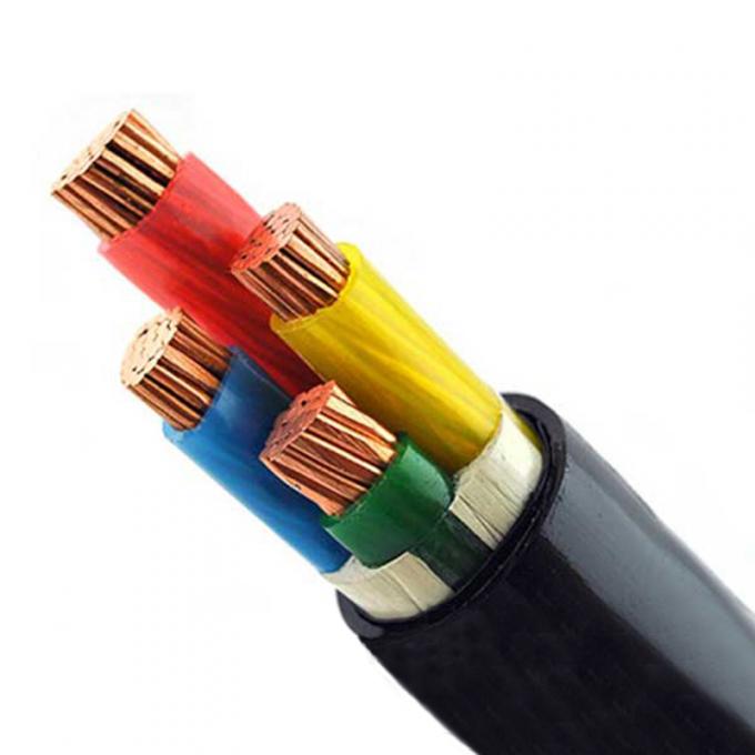 Base multi del cable de la baja tensión 600/1100V del PVC BS6004 para la construcción de la infraestructura