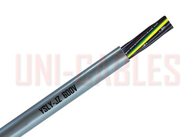 China Ennegrezca los cables aislados PVC forrados, cable de señal flexible de YSLY-JZ 600V proveedor