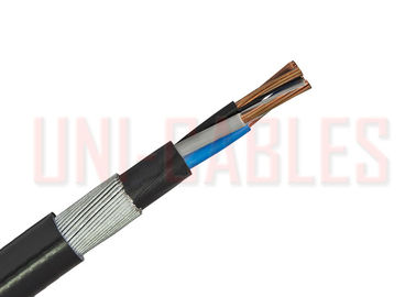 Cable eléctrico acorazado del PVC de la SWA de la base multi proveedor